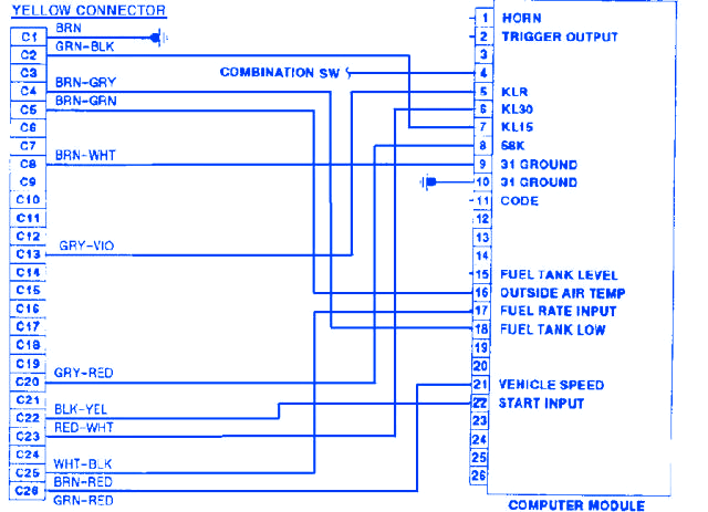 Bmw E30 1989 Electrical Circuit Wiring Diagram