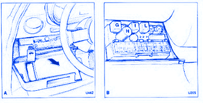 Alfa Romeo Spider 1987 Fuse Box/Block Circuit Breaker Diagram - CarFuseBox