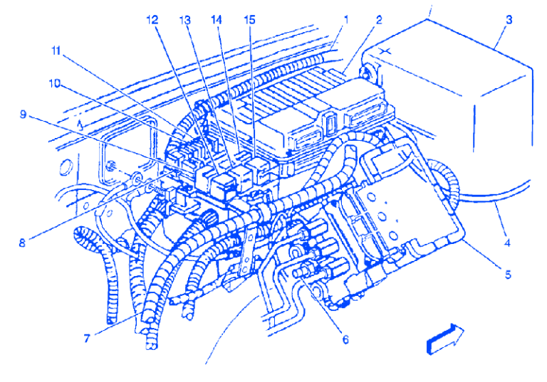 Chevy Tahoe 1999 Electrical Circuit Wiring Diagram - CarFuseBox