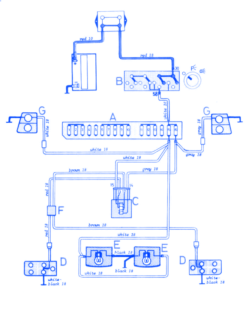 Volvo 240 DL 1982 Electrical Circuit Wiring Diagram - CarFuseBox